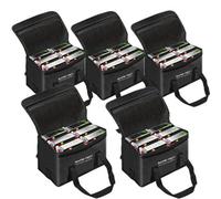 Safe-Tech 5 Pack Fireproof Lipo Safe Bag For Lithium Battery Storage & Charging,waterproof Explosionproof Document Bag