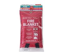 SAFE TECH Fire Blanket Emergency Extinguisher Heat Insulation 1m x 1m