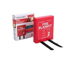 SAFE TECH Fire Blanket in Box, Emergency Fire Blanket for Emergency