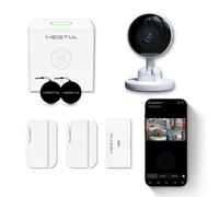 Safe-Tech Hestia Hs-04-Scu Smart Intruder Alarm Kit With Indoor Camera, Cube Gateway, App Control, Alexa & Google Compatible