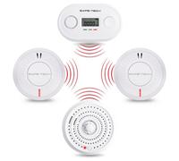 Safe-Tech Interlinked Heat Smoke And Co Fire Alarm Home Kit Hestia Smart System F1 Battery Uk Tech Support
