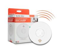 Safe-Tech Safe Tech 10 Years Mains-Powered Radio Interlink Heat Alarm