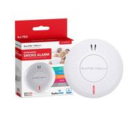 Safe-Tech Smoke Alarm Interlinked, Wireless Fire Alarm System, 10 Year Sensor, Uk Approved For Scotland
