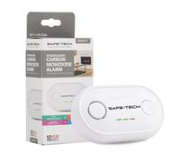 Safe-Tech Standalone Carbon Monoxide Detector With 10 Years Tamper-Proof Battery