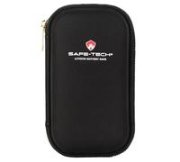 SAFE TECH UL94 Tested Fireproof Powerbank Case, Fireproof Money Bag Passport ID Case, Certified Fire Explosion proof Lithium Battery Power Bank Bag for Airlines, 800°C Heat Tested Lipo Safe Hard Case