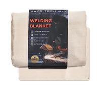 SAFE TECH Welding Blanket Fiberglass Fire Retardant 6x8 ft