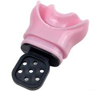Safe Thermoplastic Silicone Mouthpiece For Scuba Diving Snorkeling Sets With Easy Heat Customization For Comfort In White Shade(Pure Powder)