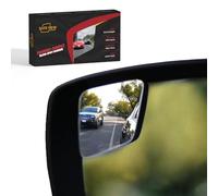 Safe View Company Rhombus 4 Blindspot Mirror by - Safer Lane Changes, Frameless Design, HD Glass, Convex Mirror Seamlessly Contours to Your Car's Side Mirror, Easy Installation (2 Pack)