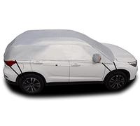 Safe View Half Size Car Cover Top Waterproof/Windproof/Dustproof/Winter Summer For Sedan SUV (SUV YM(173"-183"))