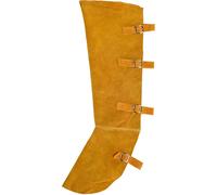 Portwest Leather Welding Boot Cover, Color: Golden Brown, Size: 36CM/14", SW32TAR