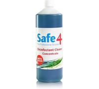 Safe4 1L Professional Disinfectant Cleaner Concentrate (Mint)