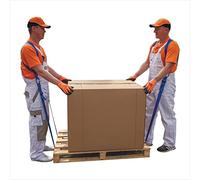 SafeCore straps for carrying, lifting, carrying - 2 people, up to 500 kg, harness system, multifunctional movable straps for heavy objects, goods, furniture - protect the back
