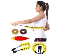 Safedeal Acupressure 1 Magic Massager, 2 finger Ring & 1 Plastic karela for Full Body Acupressure Massage & Pain Relief
