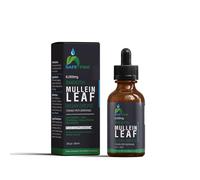 SafeFine Organic Mullein Tincture Drops for Respiratory Health - Natural Lung Support, Alcohol-Free, Vegan, Non-GMO, Herbal Extract, 2 fl oz (60ml) Natural Sleep Aid & Immune Support