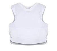 SafeGuard Clothing CoolMAX Bullet Proof Level II + Stab Level 1 Covert Vest - White