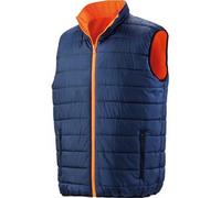 Safeguard Reversible Soft Padded Safety Gilet Result Burnt Orange M