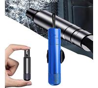 Safehammer Glass Breaker, Car Safety Hammer, Safe Hammer Glass Breaker, Car Emergency 2-in-1 Window Breaker & Seat Belt Cutter, Vehicle Escape Tool, Automotive Interior Safety Products (Blue)