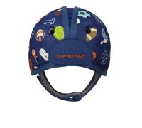 SafeheadBABY Award-Winning Infant Safety Helmet Baby Helmet for Crawling Walking Ultra-Lightweight Baby Head Protector Expandable and Breathable Toddler Head Protection Helmets - Sporty Blue