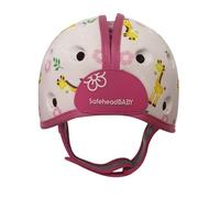 SafeheadBABY Award-Winning Soft Infant Head Protector for Crawling and Walking Expandable Lightweight Baby Safety Helmet 7-24 Months (Head Circ. 40-52 cm) - Giraffe Baby