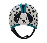 SafeheadBABY Award-Winning Soft Infant Head Protector for Crawling and Walking Expandable Lightweight Baby Safety Helmet 7-24 Months (Head Circ. 40-52 cm) - Dalmatian Blue