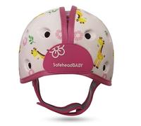 SafeheadBABY Soft Baby Head Protector Helmet for Crawling and Walking 7-24 Months - Ultra-Lightweight & Breathable Infant Safety Helmet That Grows with Your Baby (Head Circ. 40-52 cm) - Giraffe Baby