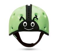 SafeheadBABY Soft Baby Head Protector Helmet for Crawling and Walking 7-24 Months - Ultra-Lightweight & Breathable Infant Safety Helmet That Grows with Your Baby (Head Circ. 40-52 cm) - Ladybird Green