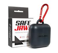 SAFEJAWZ Black Premium Mouth Guard Case with Carabiner Clip