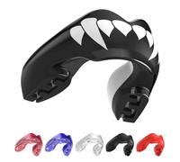 SAFEJAWZ Fangz Mouth Guard for Braces, One Size Gum Shield with Case