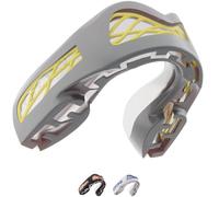 SAFEJAWZ Sports Mouth Guard Triple Layer Premium Protection with Shock-Cage