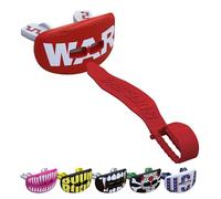 SAFEJAWZ War Lip Guard, Football Mouth Guard with Detachable Strap