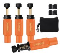 SAFELIFE Tire Deflator Automatic Air Down Tire Deflators Offroad Accessories Rapid 4x4 Off Road Adjustable 10-30 PSI/0.7-2 BAR Tire Deflator Kit (Set of 4)