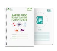 Safer Food Better Business 2025 Compliance Kit For Caterers - Including 13 Month Diary - Easy To Use Small Catering Businesses
