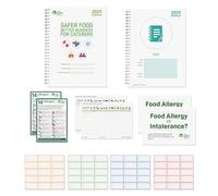 Safer Food Better Business 2025 Kit for Caterers | Diary, Allergen Posters & Labels | Simplified Food Safety Management for Small Food Businesses
