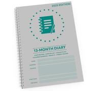 Safer Food Better Business, Food Safety Book for Caterers/takeaways and food services companies 2025/2026, 13-Month Diary/Planner refill, spiral bound - lay flat