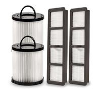 SaferCCTV Replacement EF6 HEPA Filter and Washable Reusable Cup Filter Vacuum Filter DCF21 Replace#67821, 68931, 68931A, EF91 Compatible with Eureka Airspeed AS1000 Series Upright Vacuum Cleaners (2
