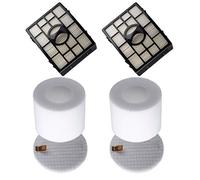 SaferCCTV Replacement XFF650 & XHF650 Hepa Vacuum Filter for Shark Rotator Powered Lift-Away APEX AX950, AX951, AX952,NV752, NV751, NV650, NV750,2 Set
