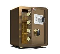 Safes Mechanical Code Lock Safe,Steel Fire-Proof and Anti-Theft Safety Cabinet,Small Cash File Storage Box,Suitable for Home Hotel Office,45cm