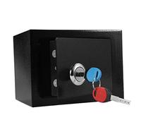 Safes,Security Safe Box Key Operated Money Cash Storage Home Offic Key Safe Black Fireproof Small Digital Safe Lockable Storage Box key box