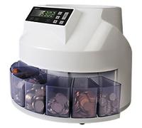 Safescan 1250 GBP Coin Counter and Sorter White