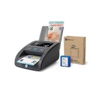 Safescan 155-S Complete Automatic Banknote Checker for Quick Checking of Banknotes - Counterfeit Money Checker with 7-Way Authenticity Check - 100% Accurate Tester Including Battery and Banknote