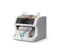 Safescan 2865-S Money Counting Machine - Value Counts Mixed Banknotes - Cash Counting Machine with 7-Point Counterfeit Money Detector - Money Counter Machine - Suitable for the New King Charles Notes