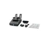 Safescan 6165 Money Counting Machine That Value Counts Coins and Banknotes - Coin Counter with Automatic Coin Roll Recognition - Money Scale for Quick and Easy Cash Drawer Counting
