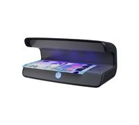 Safescan 55 LED Counterfeit Detector with Ultra-Bright UV Light, Counterfeit banknote Detector Also Checks Credit Cards & ID's, Money Checker Machine with 3 Powerful LED Lights, UV Money Checker