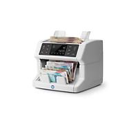 Safescan 2865-S Money Counting Machine - Value Counts Mixed Banknotes - Cash Counting Machine with 7-Point Counterfeit Money Detector - Money Counter Machine - Suitable for the New King Charles Notes
