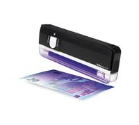 Safescan 40H Portable Counterfeit Money Detector - Checks Notes, Credit Cards, ID's - UV Money Checker For New Notes - Fake Money Note Checker with UV Light - Suitable for the New King Charles Notes