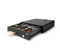 Safescan LD-3336 Light Duty Cash Drawer with 3 Banknote Tray - Black