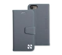 SafeSleeve Anti Radiation RFID iPhone Case: iPhone 8, iPhone 7, iPhone 6 and iPhone SE 2 (2020) ELF & RF Blocking Identity Theft Protection Wallet (Grey)