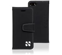 SafeSleeve EMF Protection Anti Radiation iPhone Case: iPhone SE 1 and iPhone 5/5s RFID EMF Blocking Wallet Cell Phone Case (Black)