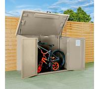 Safestor Cream Ripon 6 X 3 Metal Lift Up Lid, Heavy-Duty Outdoor Storage Unit, Available In A Choice Of Finishes.