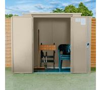 Safestor Harrogate 6 X6 Metal Heavy-Duty Outdoor Storage Unit Available In A Choice Of Finishes.